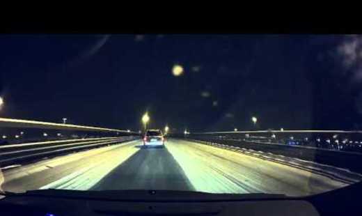 Московские полицейские на МКАД открыли огонь