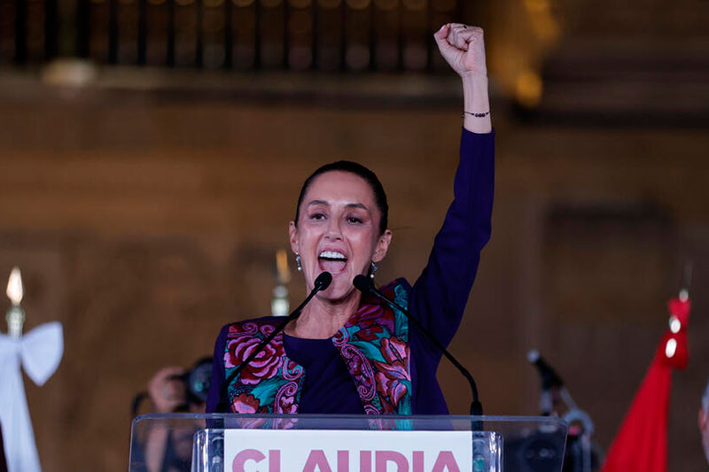 Клаудия Шейнбаум - первый еврейский президент в Мексике | В Мексике на президентских выборах победила женщина