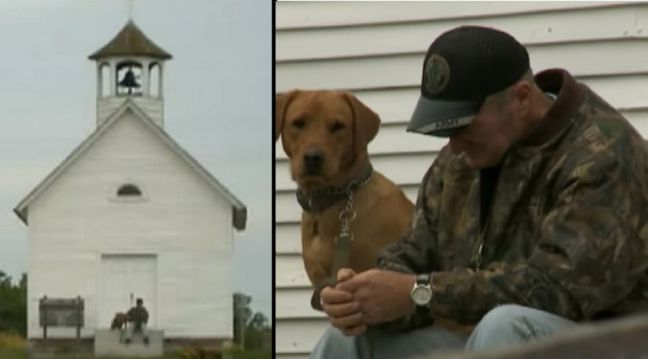 Умирающий мужчина наткнулся на заброшенную церковь и решил ее восстановить