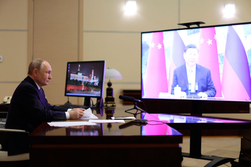 «Мы строим безопасность Евразии вместе!» - Путин и Си Цзиньпин обсуждили стратегическое сотрудничество | Путин указал на работу РФ и КНР в интересах обеспечения безопасности в мире