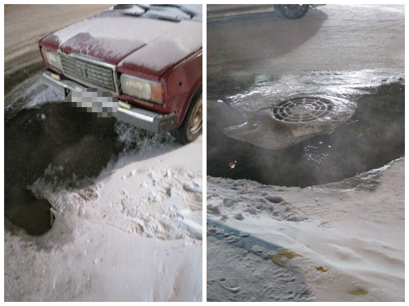 В Новосибирске прорвало канализацию — кипятком затопило около 30 автомобилей | Целую парковку затопило в Новосибирске из-за коммунальной аварии В Новосибирске прорвало канализацию — кипятком затопило около 30 автомобилей | Целую парковку затопило в Новосибирске из-за коммунальной аварии