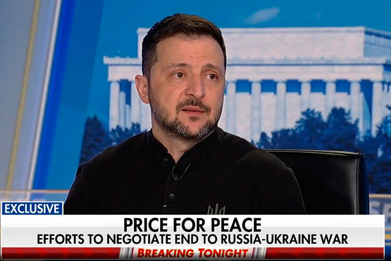 После конфликта в Белом доме Президент Украины Владимир Зеленский выступил на Fox News | Зеленский дал интервью журналисту Fox News Брету Байеру После конфликта в Белом доме Президент Украины Владимир Зеленский выступил на Fox News | Зеленский дал интервью журналисту Fox News Брету Байеру