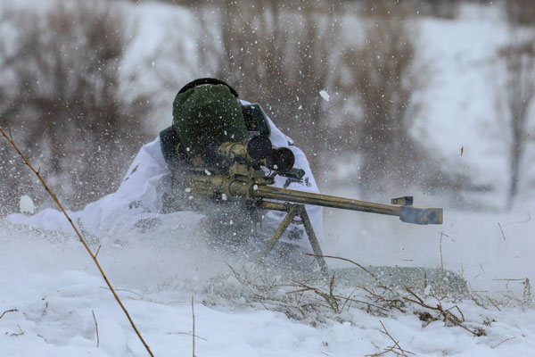 Снайперы ЗВО остановили колонну бронетехники «врага» под Тамбовом Снайперы ЗВО остановили колонну бронетехники «врага» под Тамбовом