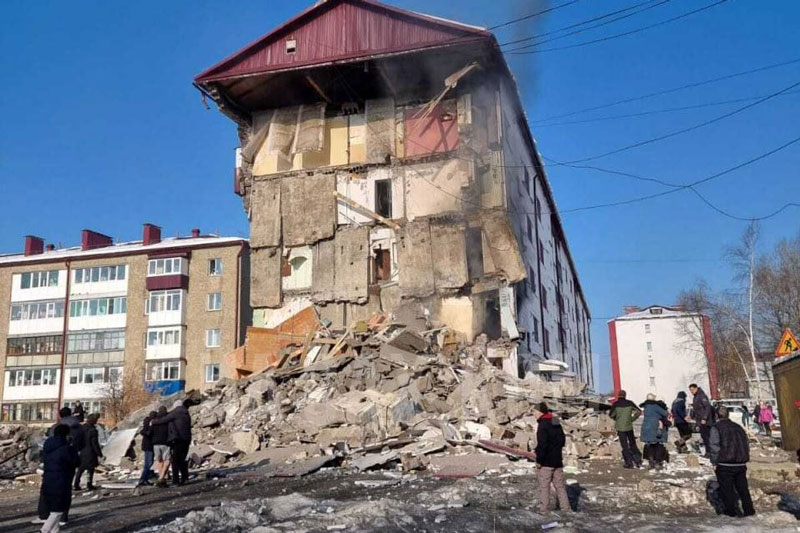 Три человека погибли во время взрыва газа на Сахалине Три человека погибли во время взрыва газа на Сахалине