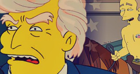 Путин провозгласил себя новым госсекретарем США в «Симпсонах» Путин провозгласил себя новым госсекретарем США в «Симпсонах»