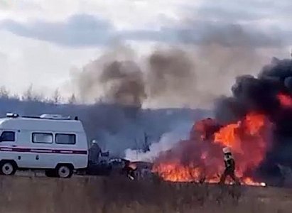 В Забайкальском крае разбился вертолет Ми-8 с пожарными на борту В Забайкальском крае разбился вертолет Ми-8 с пожарными на борту