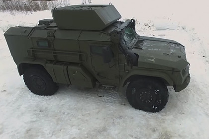 Минобороны РФ показало новый бронеавтомобиль для ВДВ