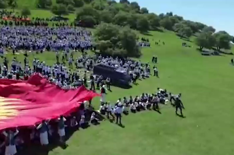 Сбитых фургоном детей в Киргизии госпитализировали в тяжёлом состоянии. Видео | Фургон с мороженым сбил 29 детей в Киргизии